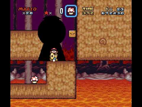 [SMW Hack - The Second Reality Project Reloaded] 3-3(S):Lotus Volcano