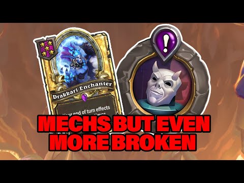 Mask and Drakkari Stack and It's Beyond Broken | Dogdog Hearthstone Battlegrounds