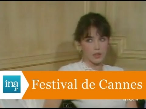 Isabelle Adjani au Festival de Cannes - Archive INA