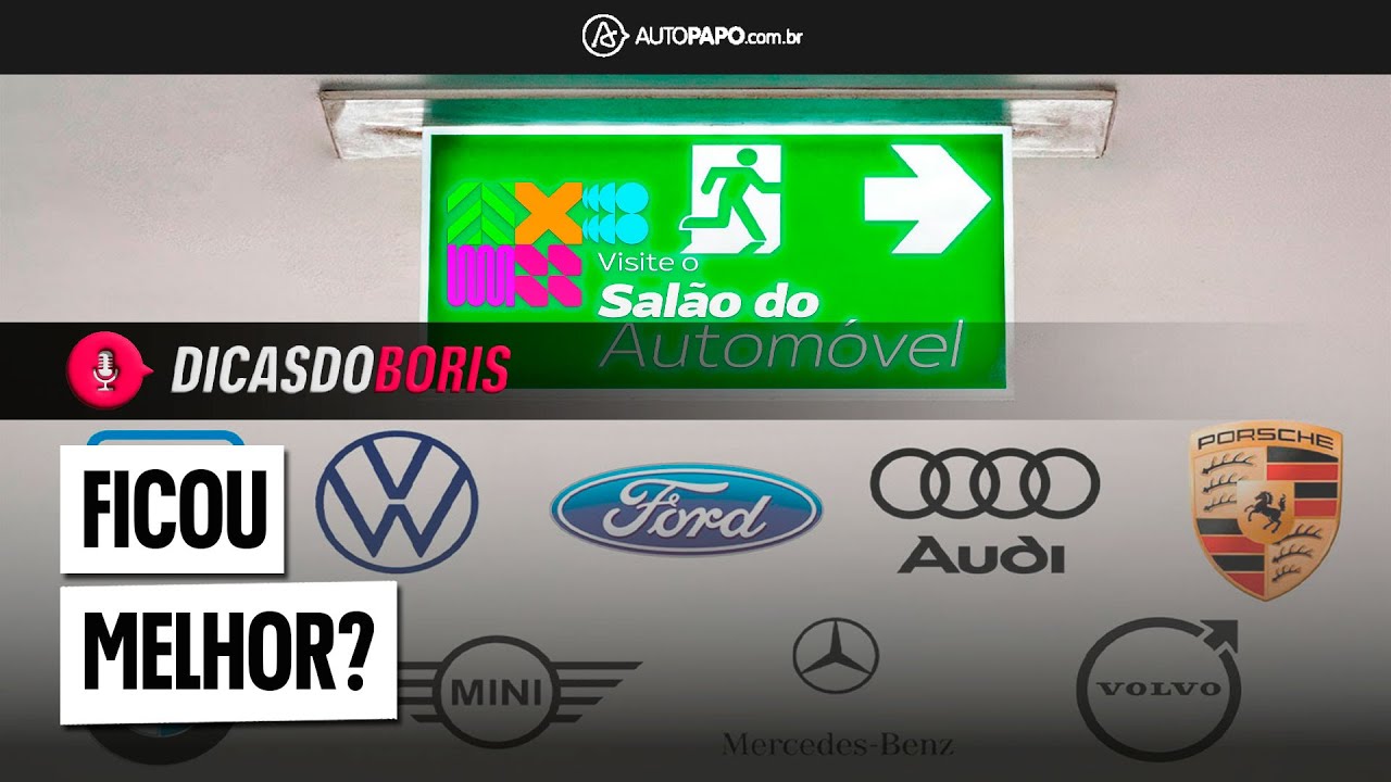 O SALÃO DO AUTOMÓVEL VOLTOU DIFERENTE