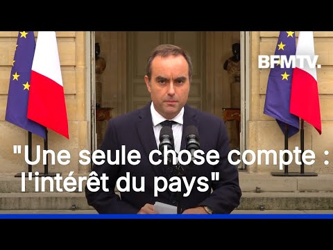 Le nouveau gouvernement de Sébastien Lecornu a été officialisé
