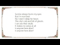Kill Hannah - Is Anyone Here Alive Lyrics