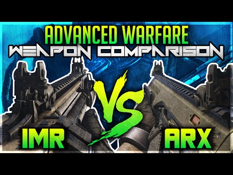 COD AW: "ARX-160" Vs "IMR" "Weapon Comparison" (Call of Duty Advanced Warfare Gun Comparison)