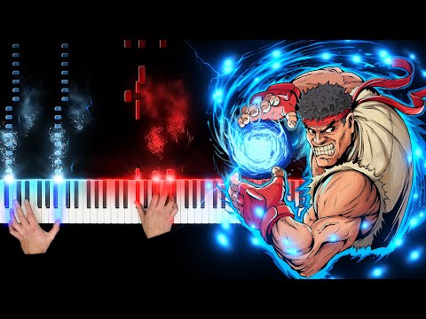 Street Fighter - Hadouken Main Theme Song (Piano Version)