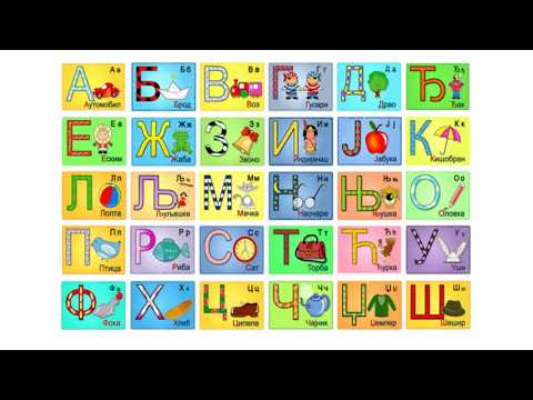 Učimo izgovor - Pravilan izgovor - Vežbanje izgovora - Azbuka - Slova