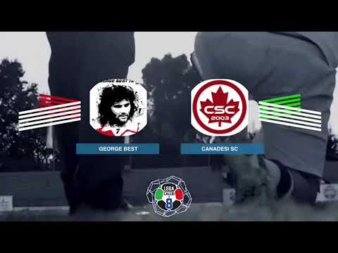 LEGACALCIO8 STAGIONE 21/22 SERIE B: GEORGE BEST - CANADESI SC