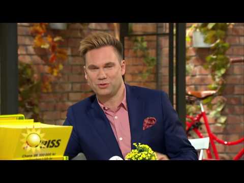 Trissmiljonären: "Jag höll det hemligt för mina kollegor" - Nyhetsmorgon (TV4)