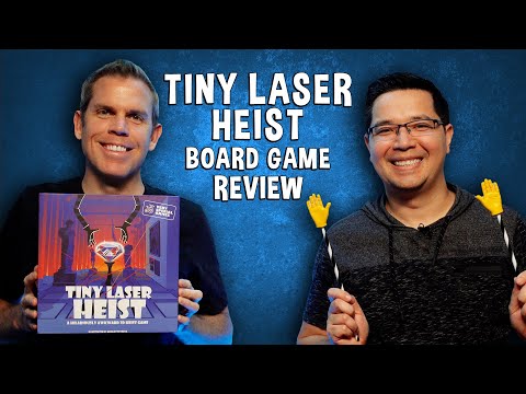 Review of Tiny Laser Heist - Jewel Thief Dexterity Party Game