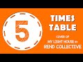 5 Times Table Song (My Lighthouse by Rend Collective) Laugh Along and Learn