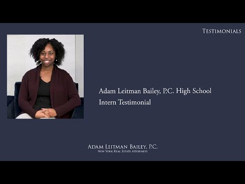 Rachel – High School Intern testimonial video thumbnail