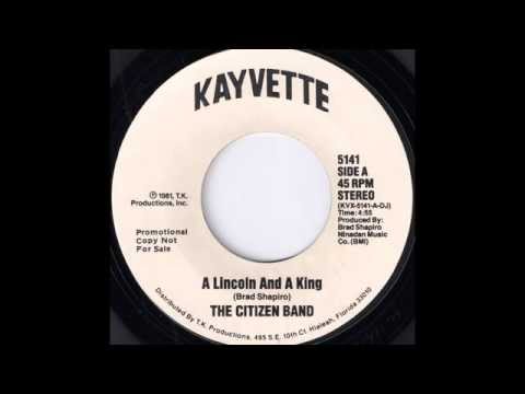 The Citizen Band - A Lincoln and a King [Kayvette] '1981 Obscure Disco Rap 45 Video