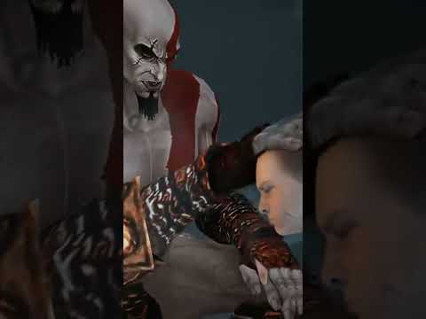 young kratos met atreus 😨😱