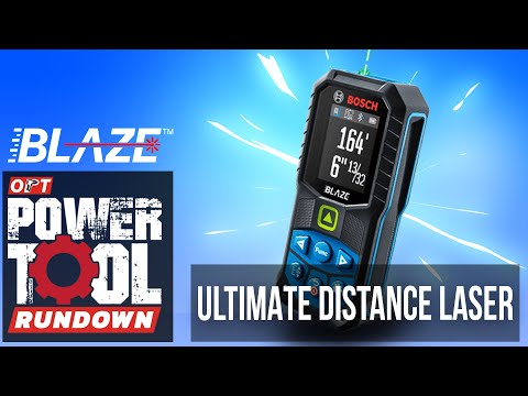 Bosch BLAZE Laser Distance Measures - Green Beam - GLM165-25G & GLM165-27CGL