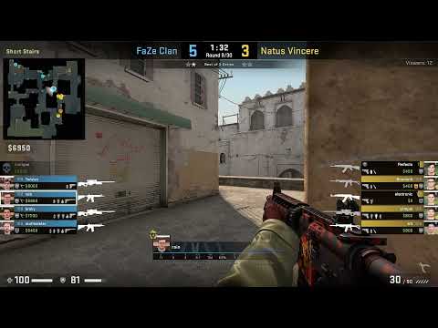 FaZe rain Dust2 Short A to Long A Nade (CS:GO)