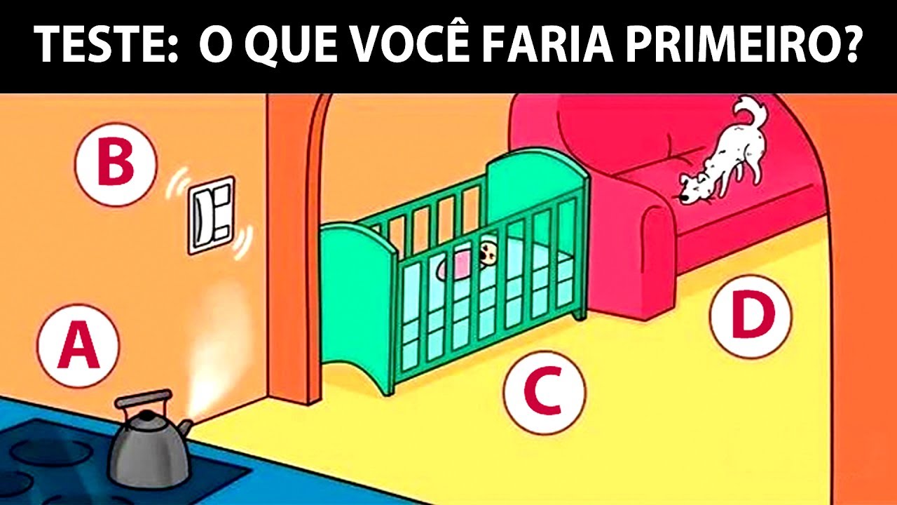 TESTE: O Que VOCÊ Faria Primeiro?