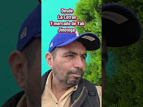 Cotran y mercado del Municipio de San Sebastian de Yali-Jinotega.