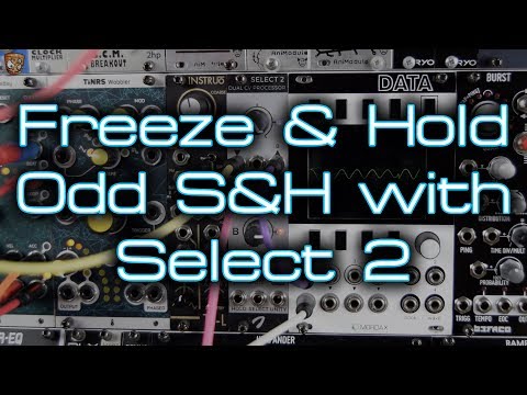 'Freeze & Pass' weird sample & hold from the Joranalogue Select 2