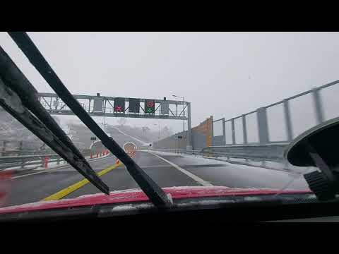 Prvý deň prevádzky D1 H. Podhradie - L. Lúčka - Žilina, smer ZA - BY