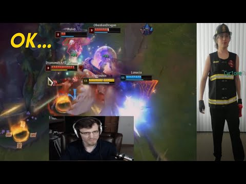 HERE'S HOW HASHINSHIN PLAYS AATROX..TOO CLEAN- C9 SNEAKY FIREFIGHTER - league stream highlights #12