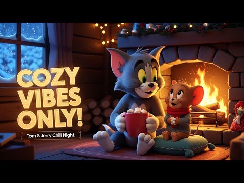 Tom & Jerry Cozy Night Adventure ❄️🔥 | Relaxing 3D Cartoon Movie 4K