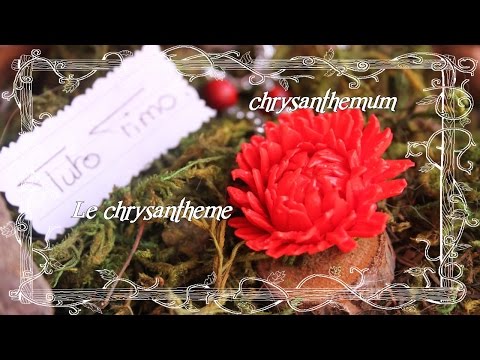 [♥✿ Tuto Fimo Fleur : le chrysanthème ✿♥] ~ [♥✿ Polymer Clay Tutorial Flower : chrysanthemum ✿♥]