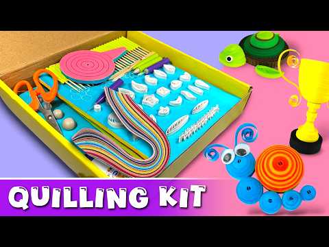 DIY Quilling Kit💡 | ( 8 DIYs )