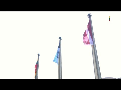 Lithuanian, Estonian, and Latvian National Anthem and Flag Raising Ceremony