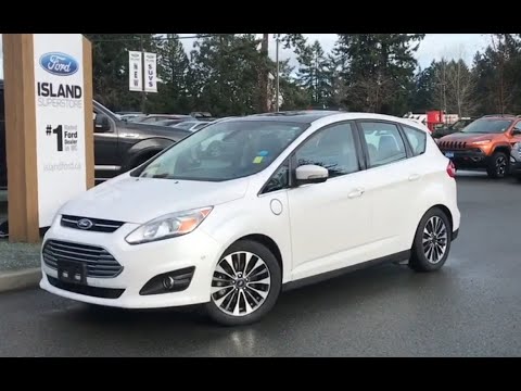 2017 Ford C-Max Energi W/ Sunroof, Leather, Nav Review| Island Ford