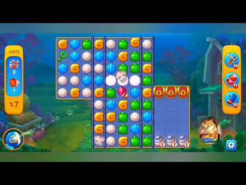 Fishdom, 10471 level,no Booster - 10471 уровень, прохождение без бустеров.