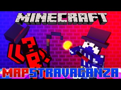 RageGamingVideos - Minecraft Mapstravaganza! Temple of Dickbutt, Space Invaders and Vertical Biome Race!