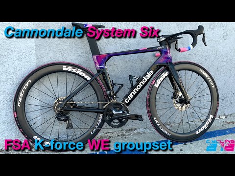 Crazy Rapha Cannondale System Six with FSA K-Force WE groupset!!!