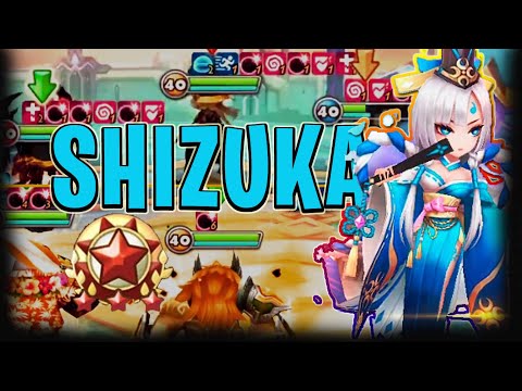 SHIZUKA QUEEN OF BOMBER SIEGE BATTLE VS SDF VS VIETNAM - Summoners War