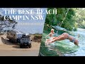 THE BEST BEACH CAMP IN NSW Pebbly Beach Station Creek Roadtrip Australia Offroad Beach Living