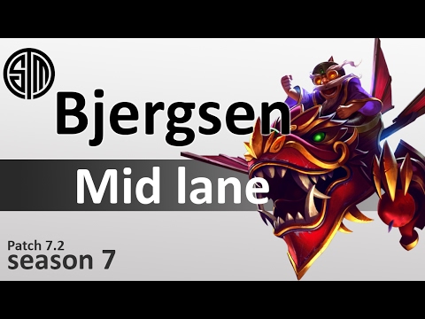TSM Bjergsen : Corki vs Viktor | Mid lane | NA LOL | Patch 7.2 | Season7