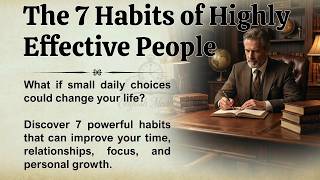 The 7 Habits of Highly Effective People || Learn English Through Book Summary 📖 || Level 3