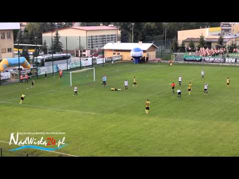bramki: Siarka Tarnobrzeg - Energetyk ROW Rybnik 1:1, 23.08.2014 HD