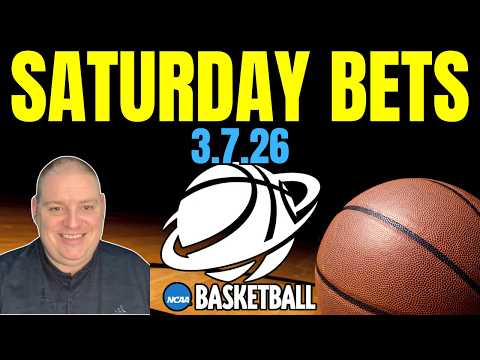 Saturday NCAA Basketball Picks - 3/7/26 l Craig Trapp NCAAB Bets & College Basketball Predictions
