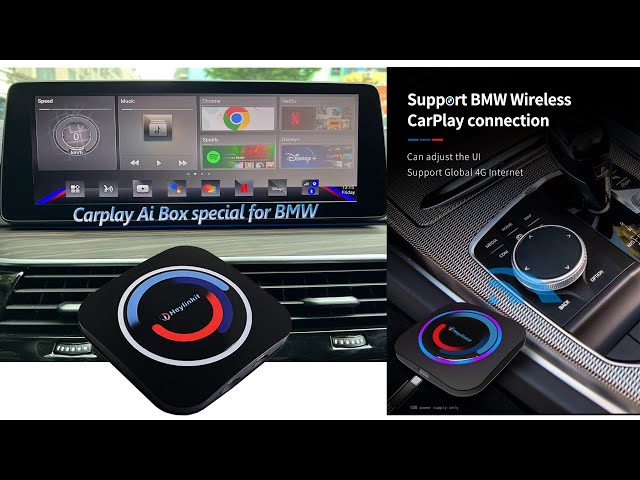 قطعة تحويل شاشة سيارات BMW لأندرويد من شركة iHeyli...