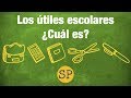 School Supplies In Spanish Spanish Word Games Guess The Spanish Word 1