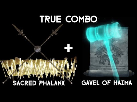 NEW True Combo With Sacred Phalanx - Elden Ring PVP 1.09