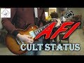 AFI - Cult Status - Punk Guitar Cover (guitar tab in description!)