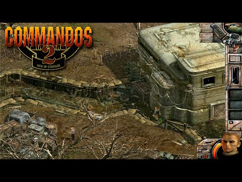 COMMANDOS 2 Men of Courage | Bonus Mission 9 - full gameplay walkthrough with commentary (HD)