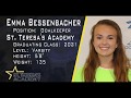 Emma Bessenbacher 2021 GK Video