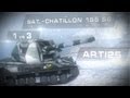 Bat.-Châtillon 155 58 - 1 vs 3. Arti25 