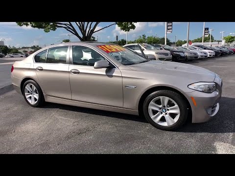 2012 BMW 5 Series Orlando, Winter Park, Windermere, The Villages, Deland, FL JUL18227A