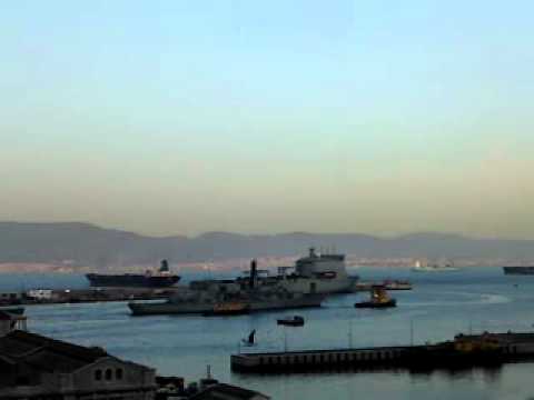 hms sutherland leaving gib harbour MOV04725.MP4