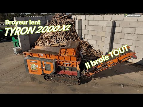 NOREMAT - Broyage de bois chez GUYOT ENVIRONNEMENT