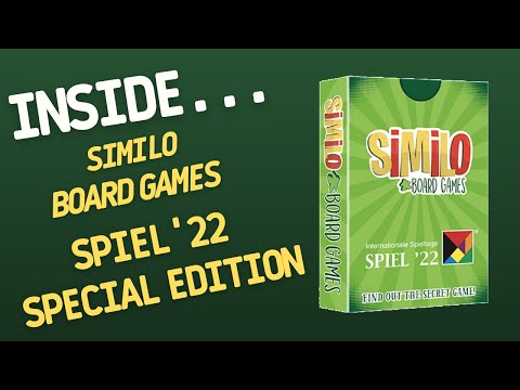 Similo Board Games SPIEL '22 Special Edition | Inside with João Ricardo Ep335