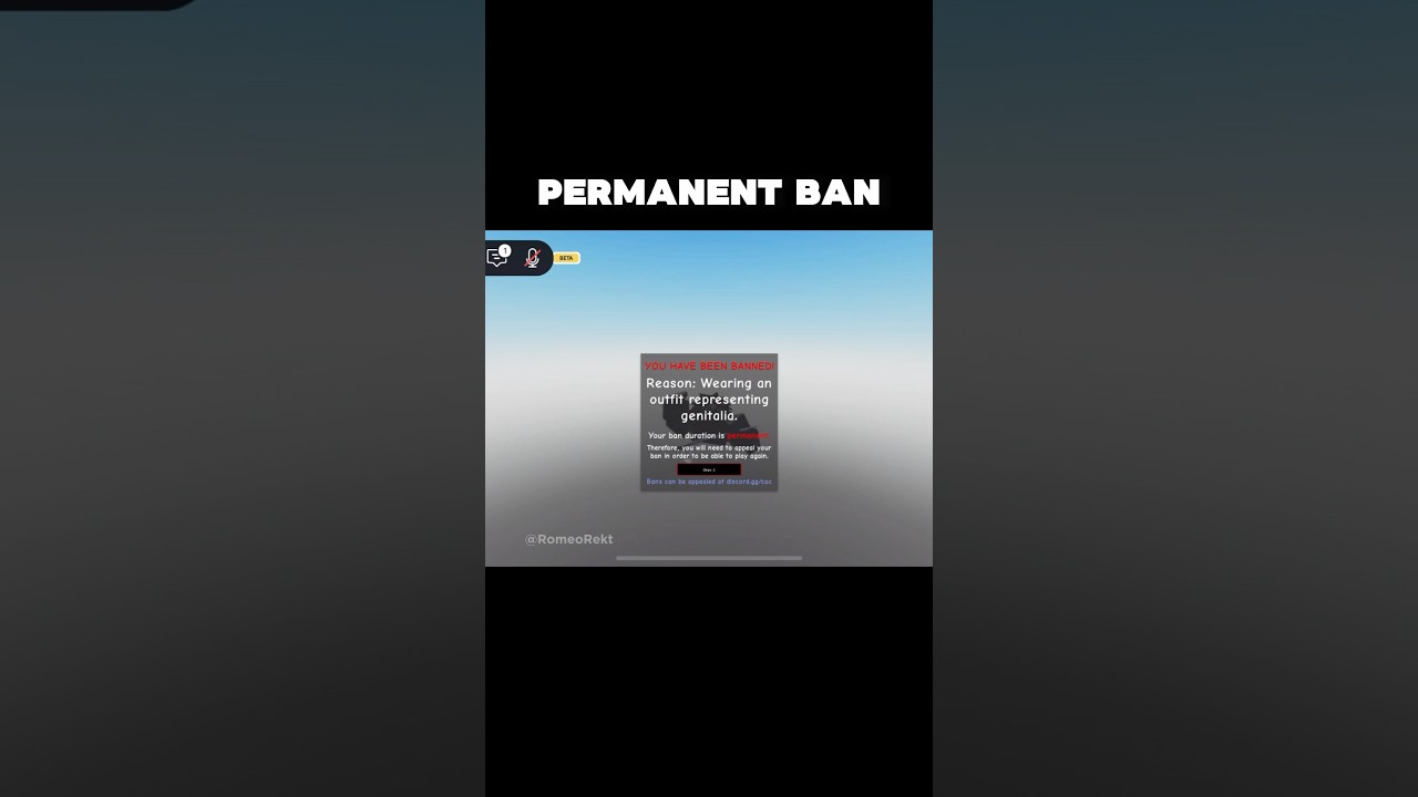 You get banned on Catalog avatar creator #roblox #helpmemakethismakesense