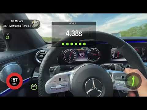 Mercedes W213 E53 AMG Stage 1+ 100-200km/h
